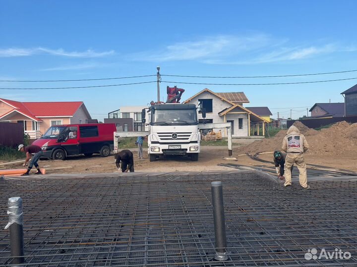 Услуги бетононасоса
