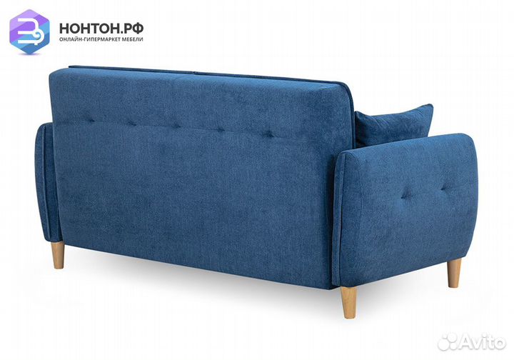 Диван еврокнижка Анита синий