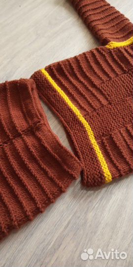 Костюм шерсть, ручная вязка