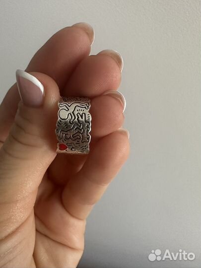 Pandora лимитированное серебряное кольцо