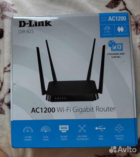 Роутер D link dir 825