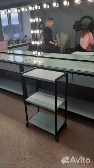 Мобильная этажерка на колесах