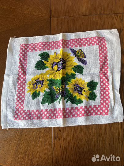 Махровые полотенца салфетки СССР