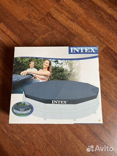 Тент для каркасного бассейна 366см (D366х25см)