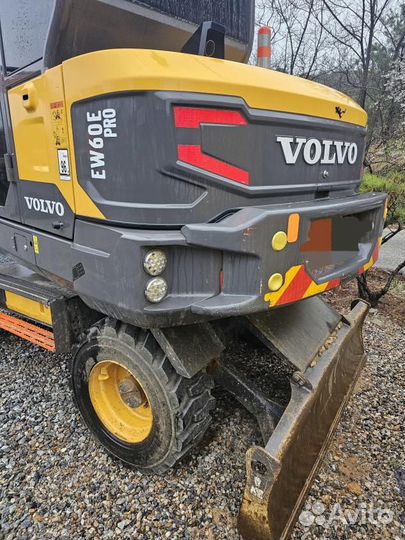 Мини-экскаватор Volvo EW 60C, 2022