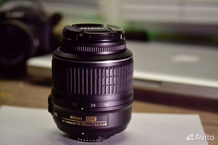 Объектив nikon 18-55 на запчасти