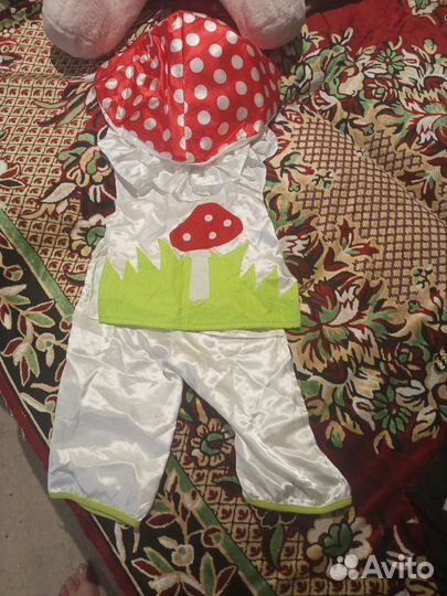 Костюм ежика,медведя, зайца, грибов