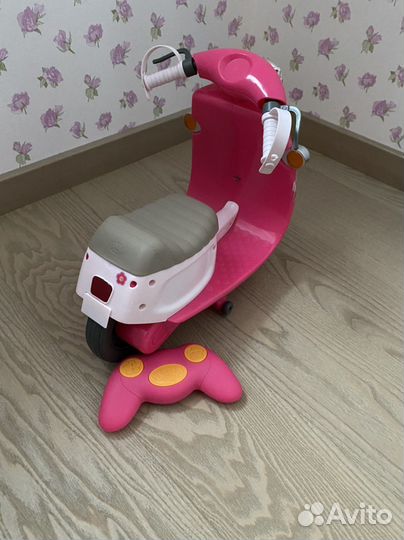 Кукла baby born Сестричка с мопедом на р-у