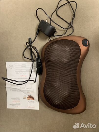 Массажная подушка для шеи