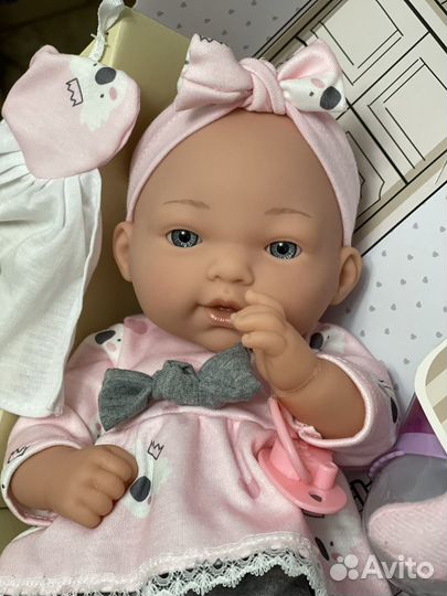 Пупс кукла 34 см, с аксессуарами новая