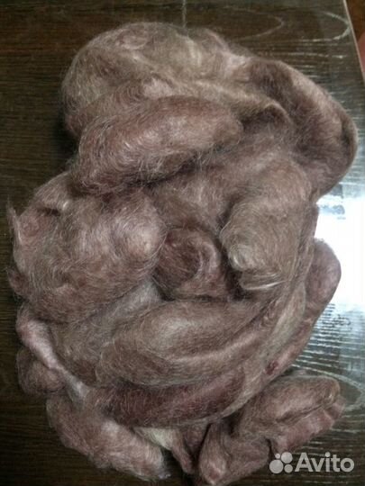 Пух козий ангорский