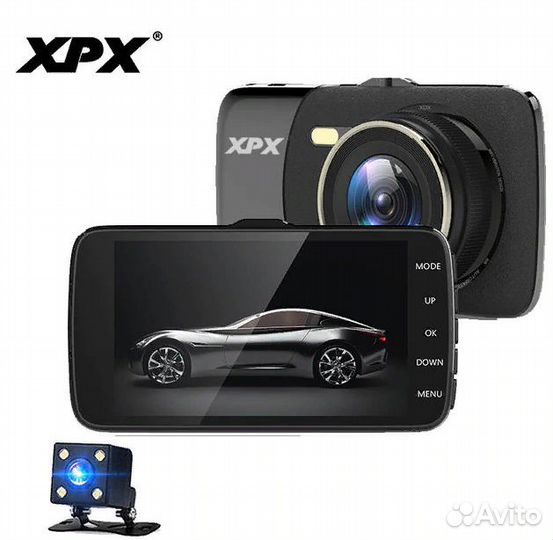 Видеорегистратор XPX P13 + парковочная камера