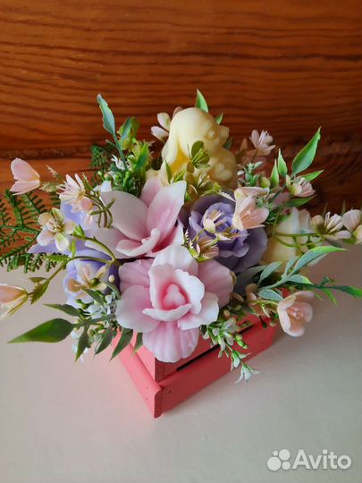 Букеты из мыла ручной работы