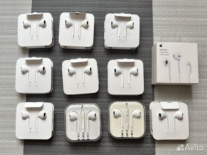 Оригинальные наушники earpods (lightning)