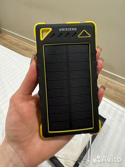 Powerbank с солнечными батареями