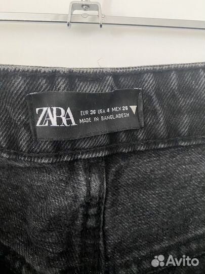 Бриджи джинсовые zara