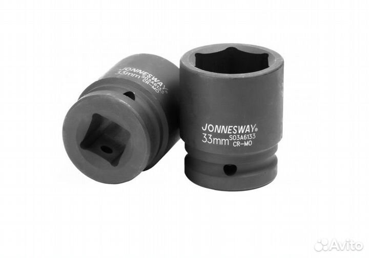 Головка ударная 3/4, 33мм Jonnesway S03A6133