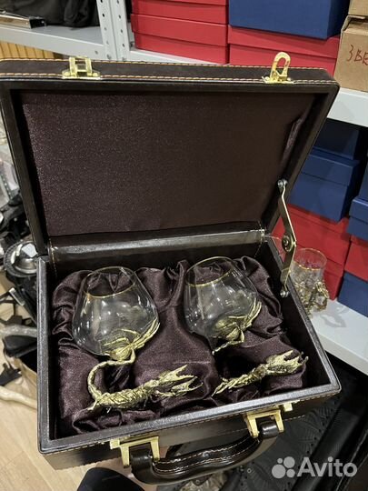 Подарок знак зодиака Скорпион бокал для коньяка