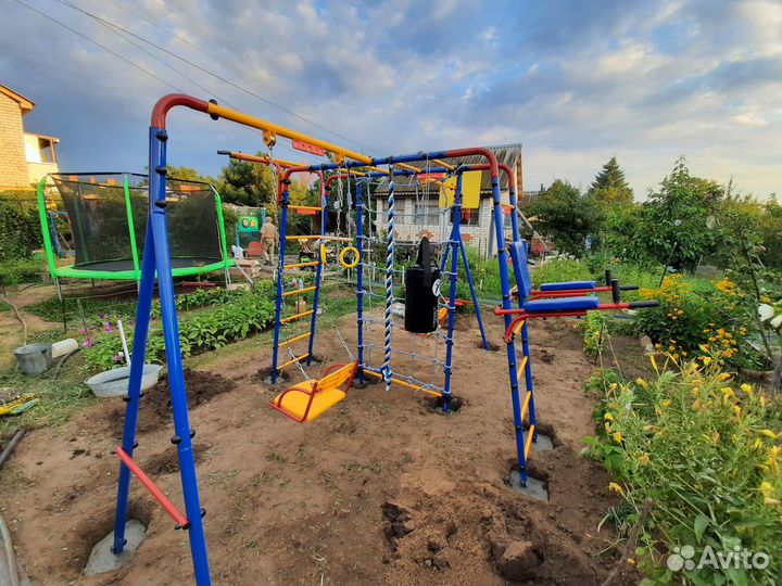 Детский спорткомплекс для улицы Юный Атлет MaxRus