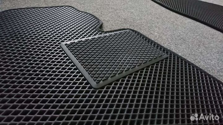 Эва коврики Hyundai Santa Fe 2018г