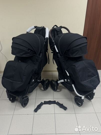 Новая коляска Babalo 2024 для двойни и соединители