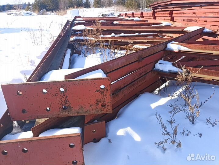 Фермы молодечно 24м бу, фермы металлические