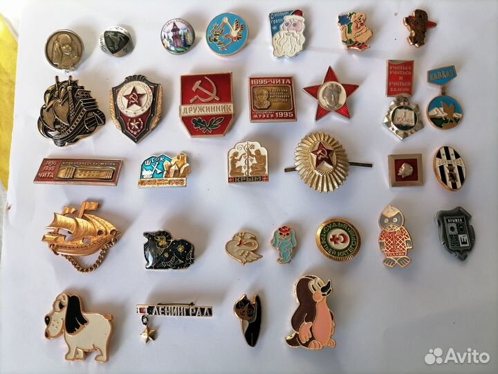 Коллекция значков СССР