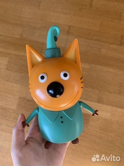 Игрушка кот Компот пластиковый говорящий