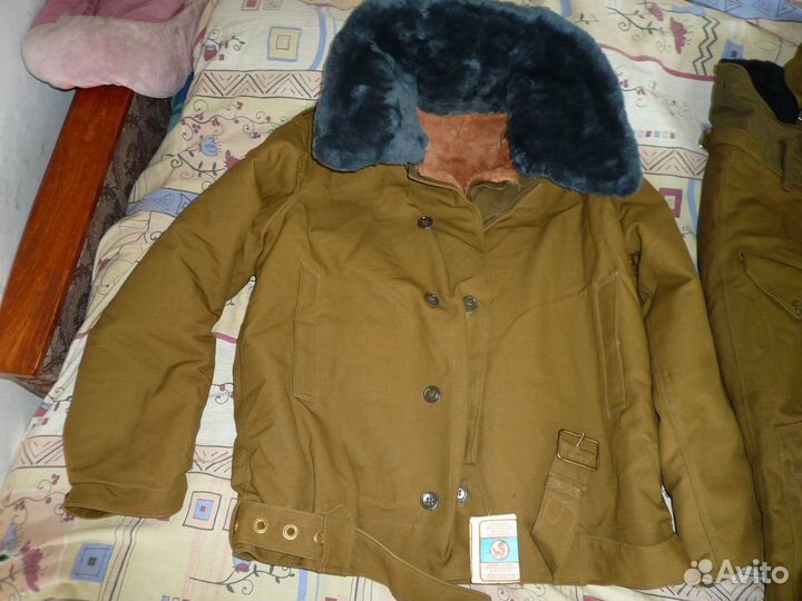 Костюм меховой танковый СССР новый 50 р. 2-3 рост