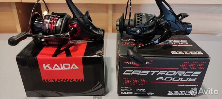 Катушки карповые и фидерные