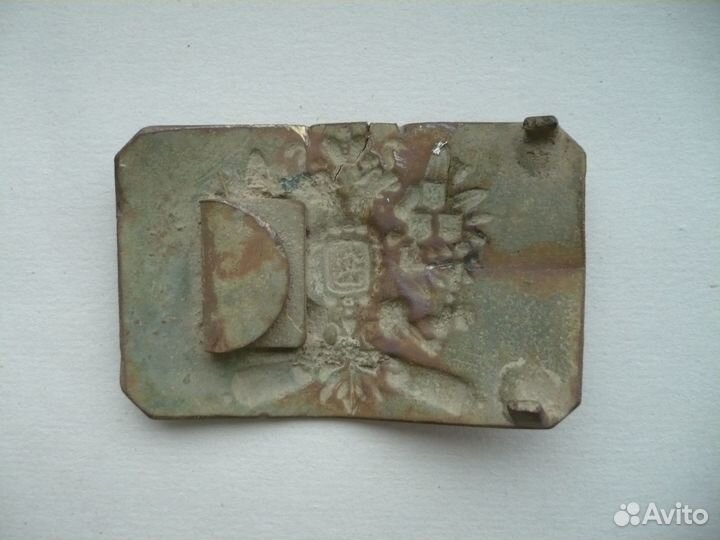 Пряжка царская орел на пушках