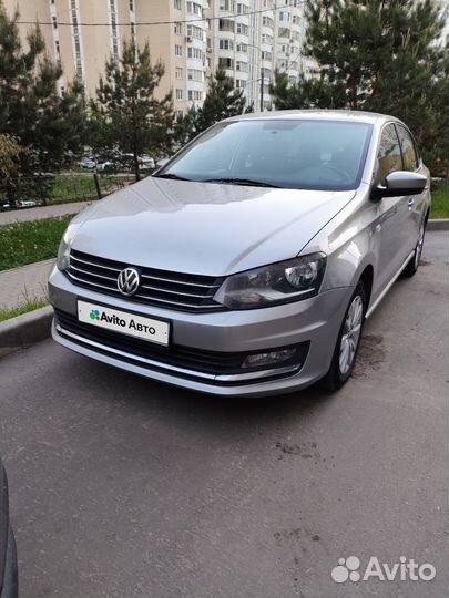 Volkswagen Polo 1.6 МТ, 2018, 121 000 км