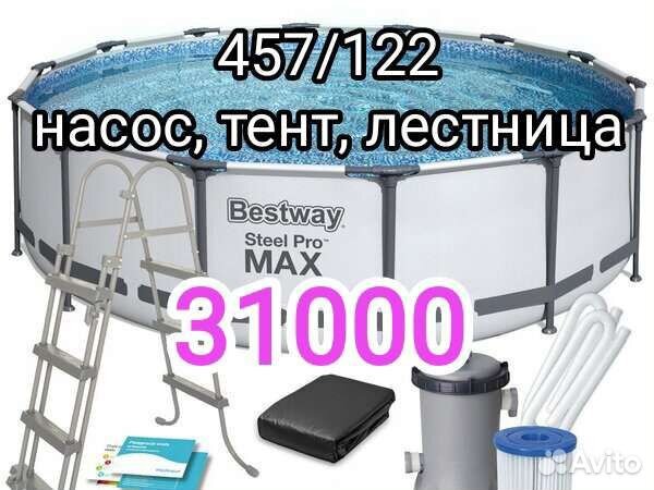 Каркасный бассейн 457 122