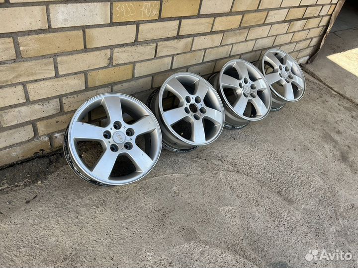 Диски литые оригинал Hyundai R16 5/114.3
