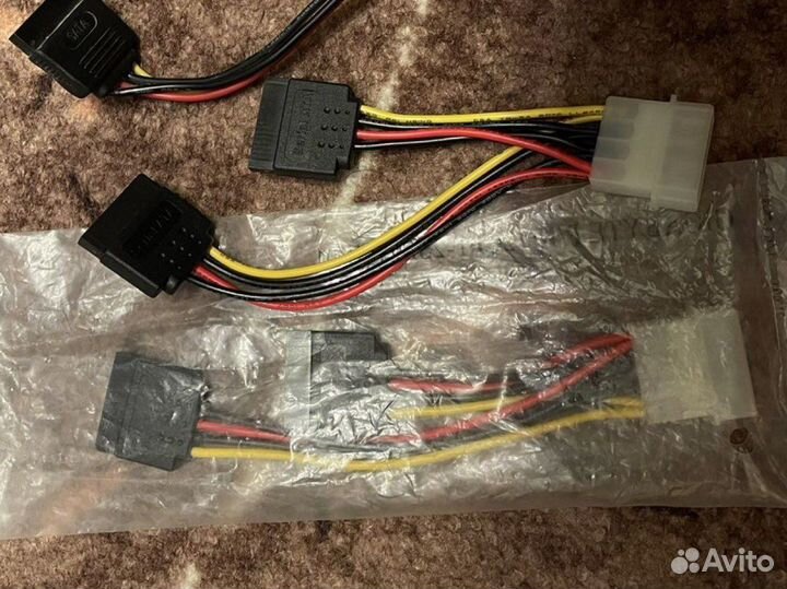 Кабели переходники SATA Molex DVI hdmi SLI IDE FDD