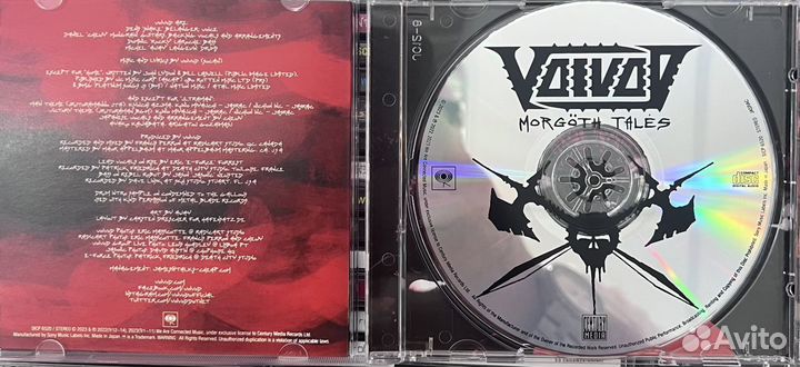 Музыкальные cd диски Voivod 2023