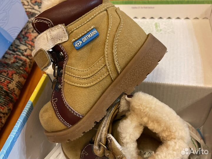 Детские зимние ортопедические ботинки