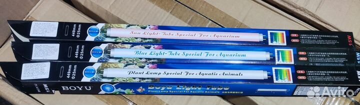 Лампа люминесцентная в аквариум 45 см. Т8 15w