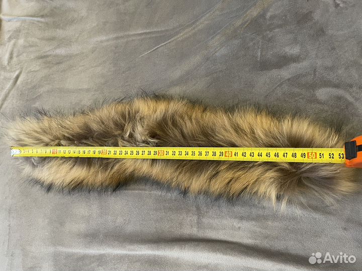 Меховой Воротник пушистый мягкий