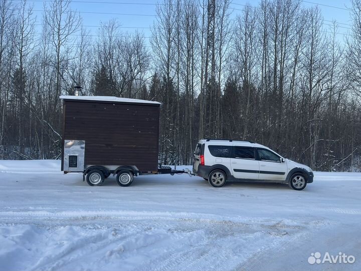 Баня прицеп