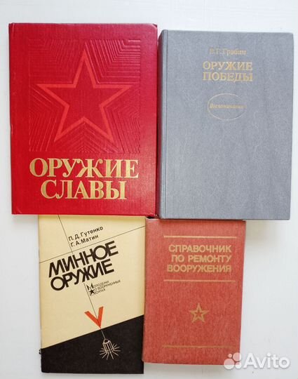Книги по советскому оружию