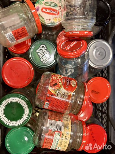 Банка стеклянная с крышкой (от 200 до 500 мл)