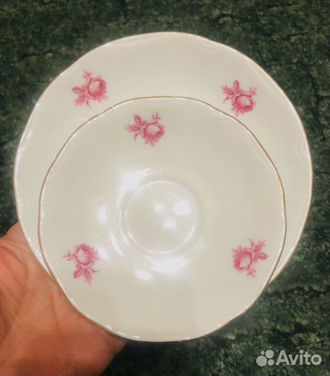 Блюдца Богемия Чехословакия