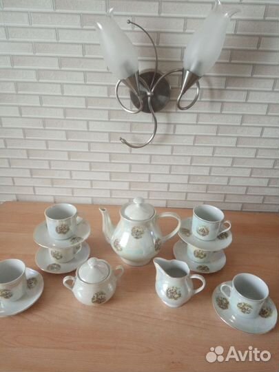 Чайный сервиз новый