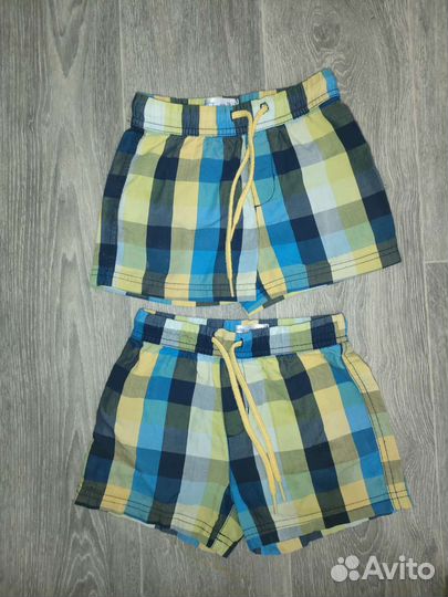 Шорты для мальчика близнецы двойняшки 92 98