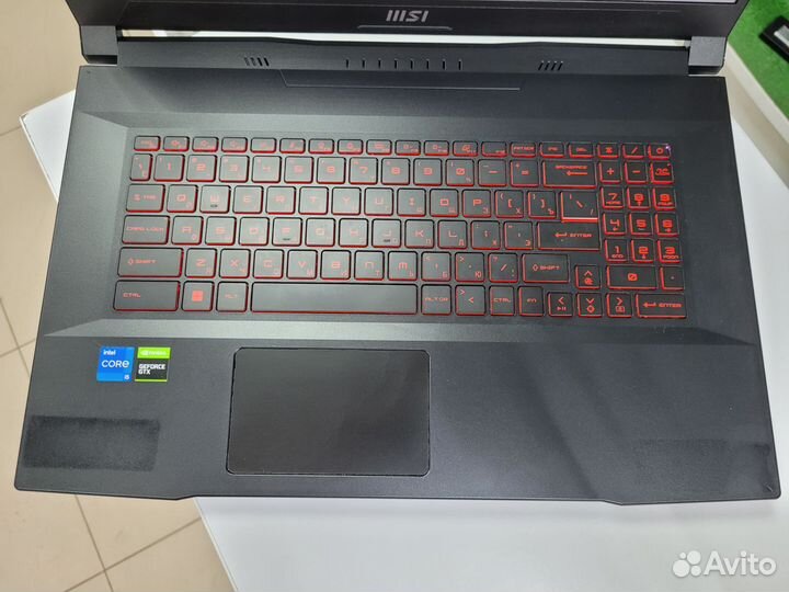 Игровой ноутбук MSI i5-11400H GTX 1650 4GB 512GB