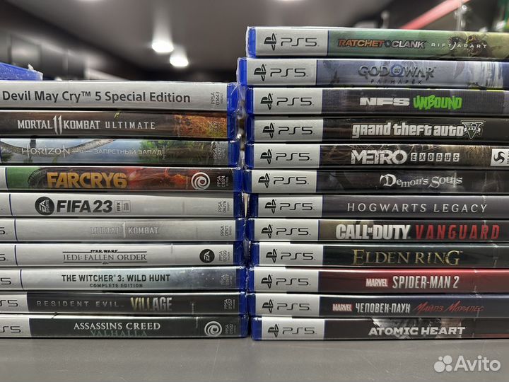 Игры на дисках для ps4,fifa,mk,nba и многие другие
