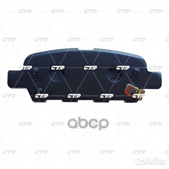 Колодки задние nissan (Qashqai (J10) (02/07), N