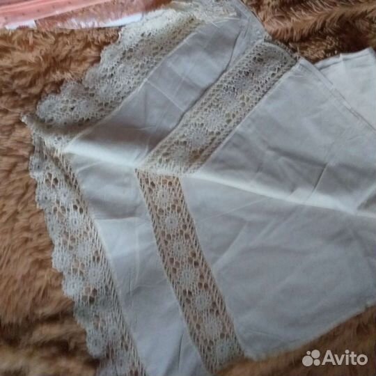 Ткани,простыни,подзоры,скатерть СССР