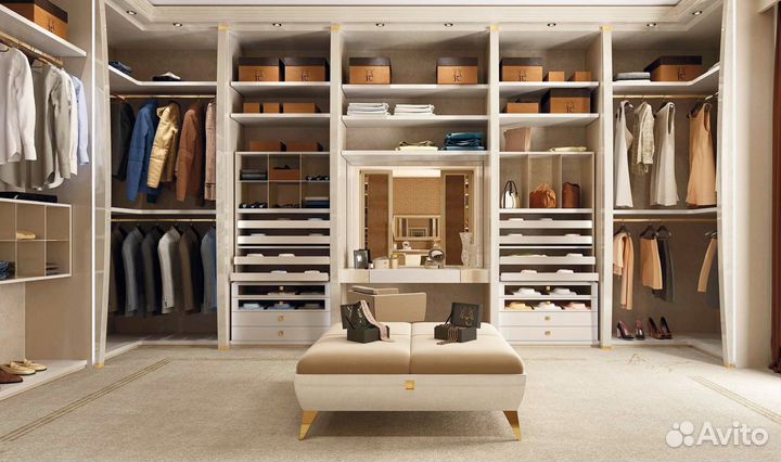 Гардеробные шкафы для одежды